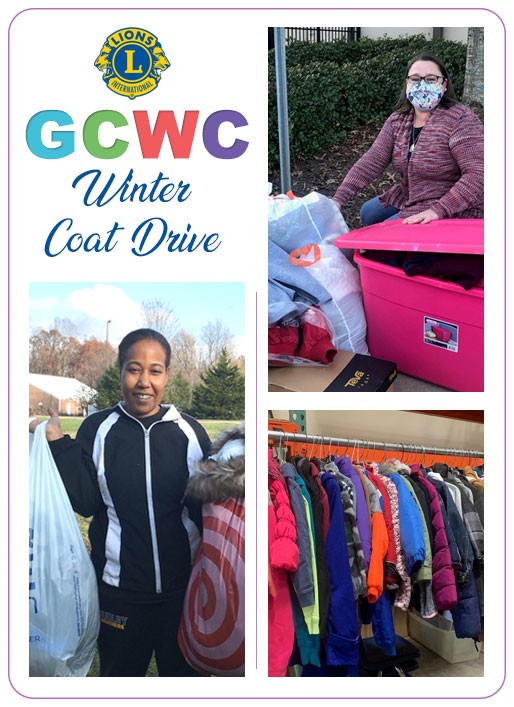 Guilford County Wide Cyber Lions Winter Coat Drive