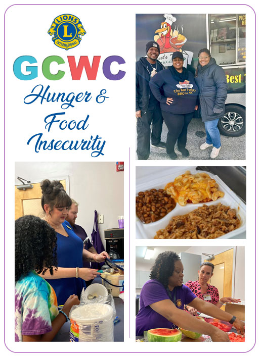Guilford County Wide Cyber Lions Hunger Projects